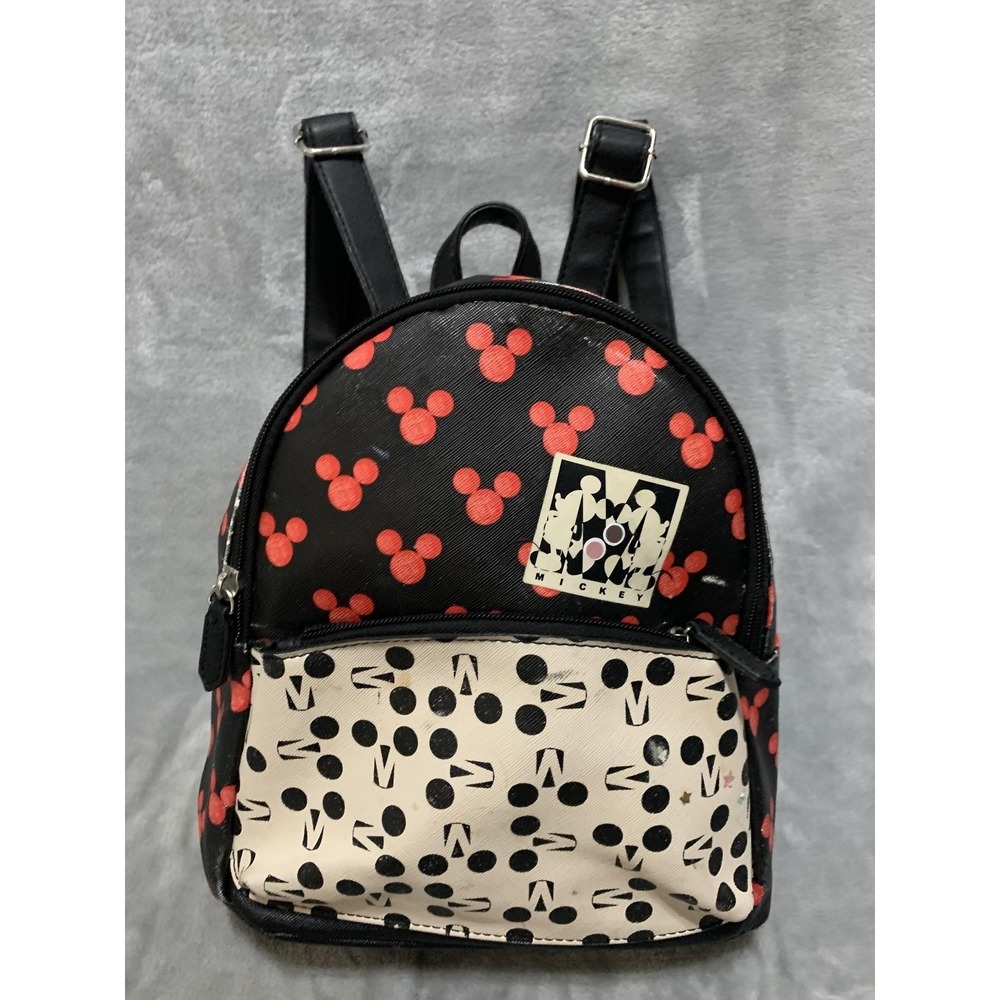 Disney Mickey Mouse Mini Backpack Womens Danielle Nicole DANI Purse Bag Authenti